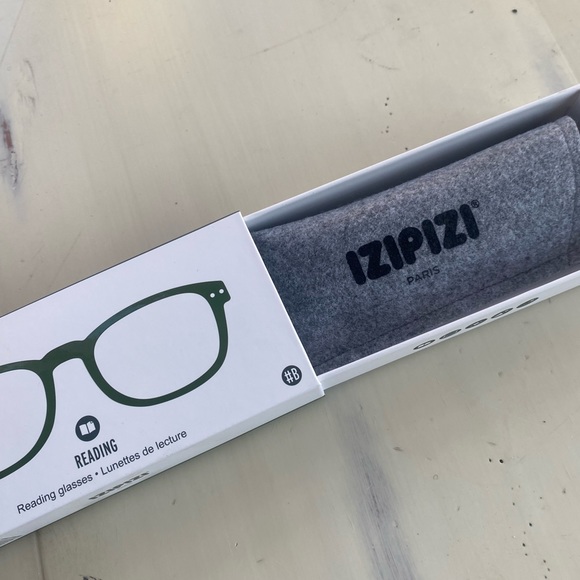 Izipizi Reading Glasses BRAND NEW #B Green Crystal +2 - Picture 6 of 8